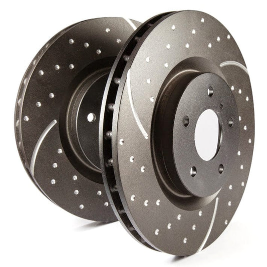 EBC 88-92 BMW 735i 3.5 (E32) GD Sport Rear Rotors (300x12mm)