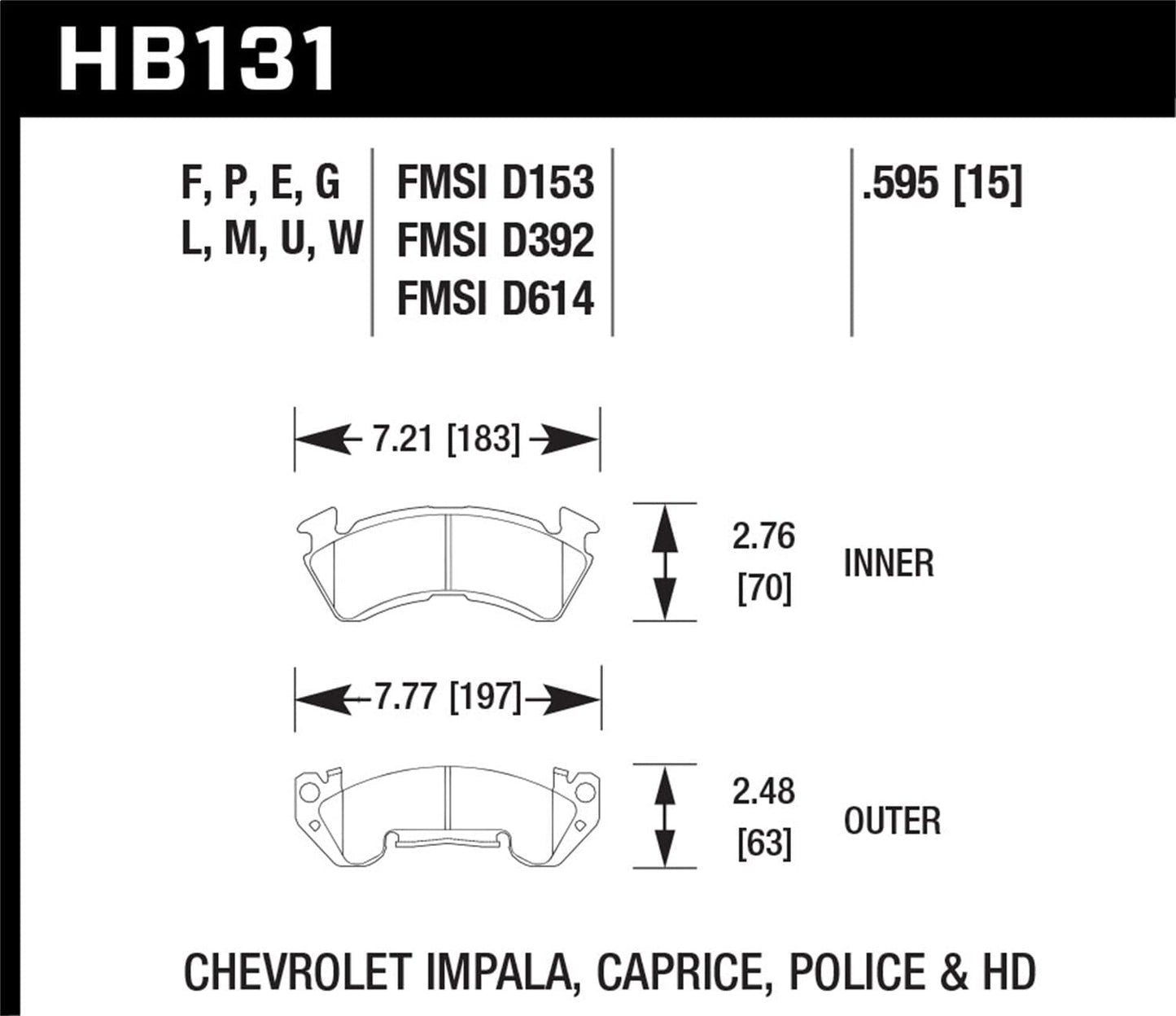 Hawk BMW 318i/318iC/318iS/318Ti/325Ci/325i/325iS/325Xi/328Ci/328iC/328iS/Z3 Race Front Brake Pads
