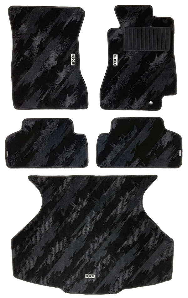 HKS FLOOR MATS JZA80 FULL SET OCT RHD
