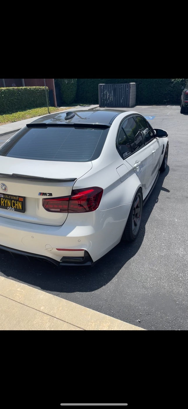 BMW F80 M3 / F30 3-Series - Carbon Fiber Roof Spoiler