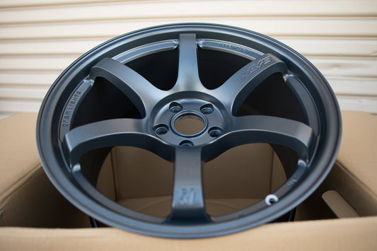 Gram Lights 57DR 19x10.5 +12 5x114.3 Gunblue 2 Wheel