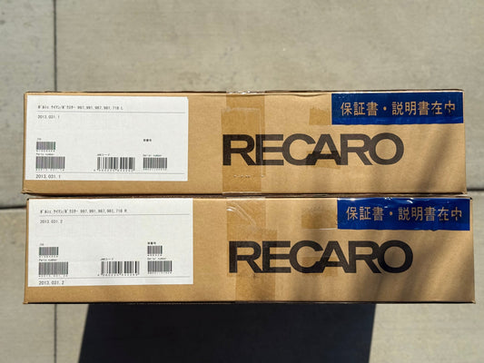 Recaro Base Frame Seat Rails - Porsche 987 / 991 / 981 / 991 / 718