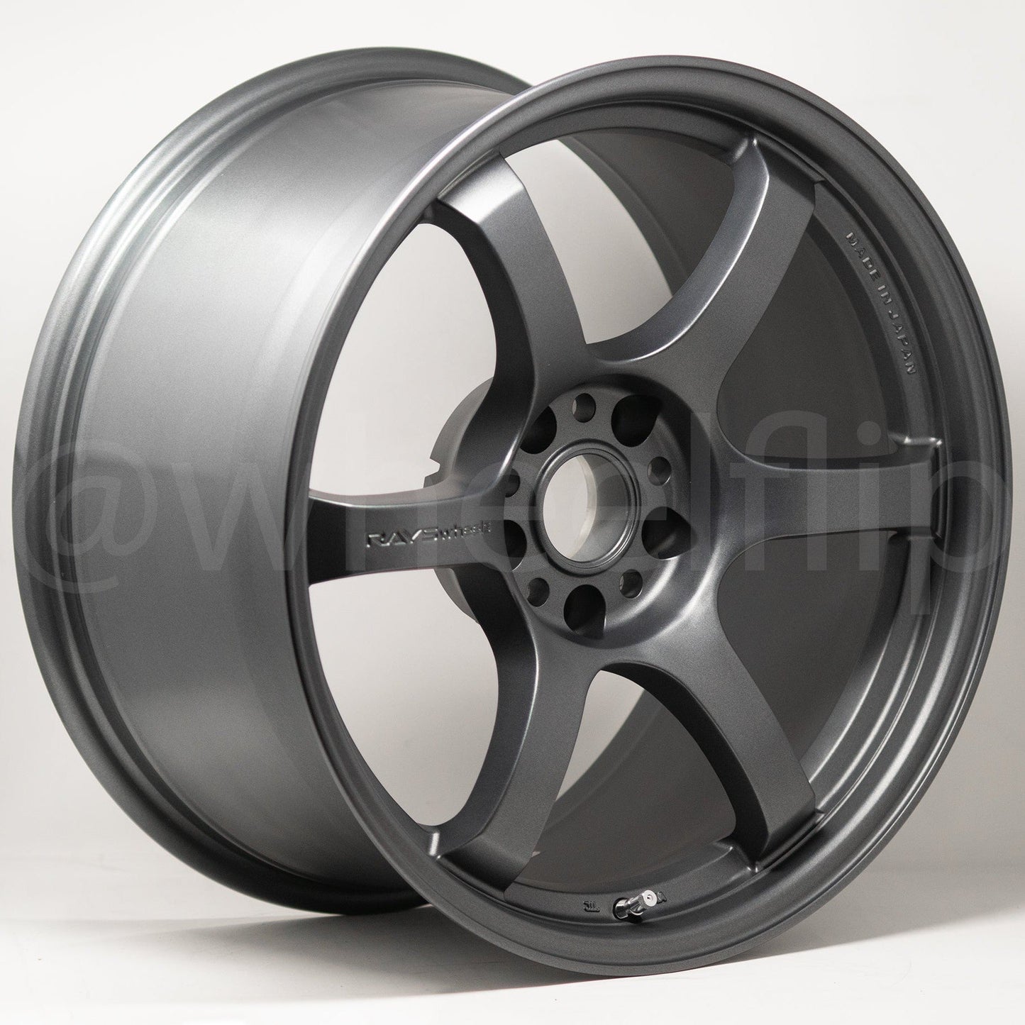 Gram Lights 57DR 18x10.5 +12 5x114.3 Gun Blue 2 Wheel