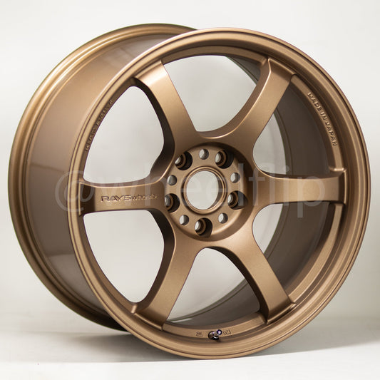 Gram Lights 57DR 19x8.5 +45 5x114.3 Bronze 2 Wheel (MOQ 20 Special Order)