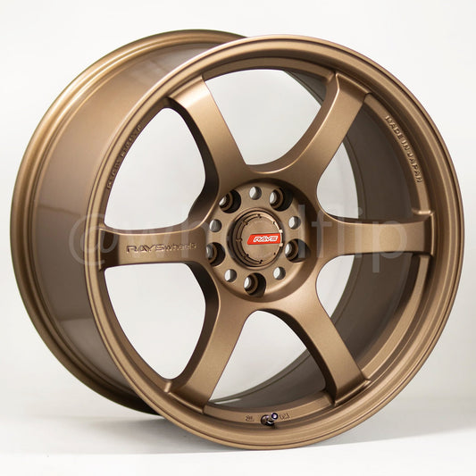 Gram Lights 57DR 18x10.5 +22 5x114.3 Bronze 2 Wheel