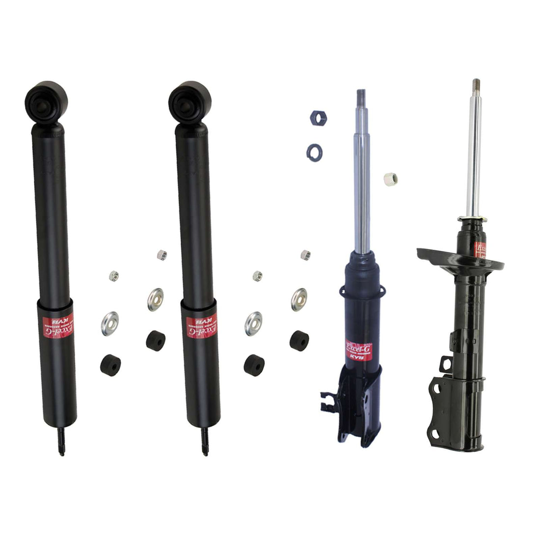 KYB Excel-G OEM Strut & Shocks Set - 1989-1995 Geo Tracker 4WD RWD