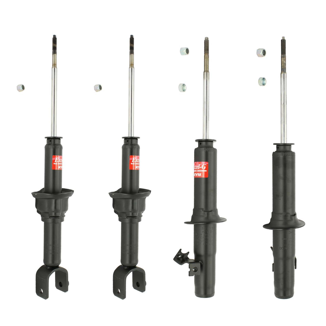 KYB Excel-G OEM Strut Set - 1993-1997 Honda Civic del Sol FWD