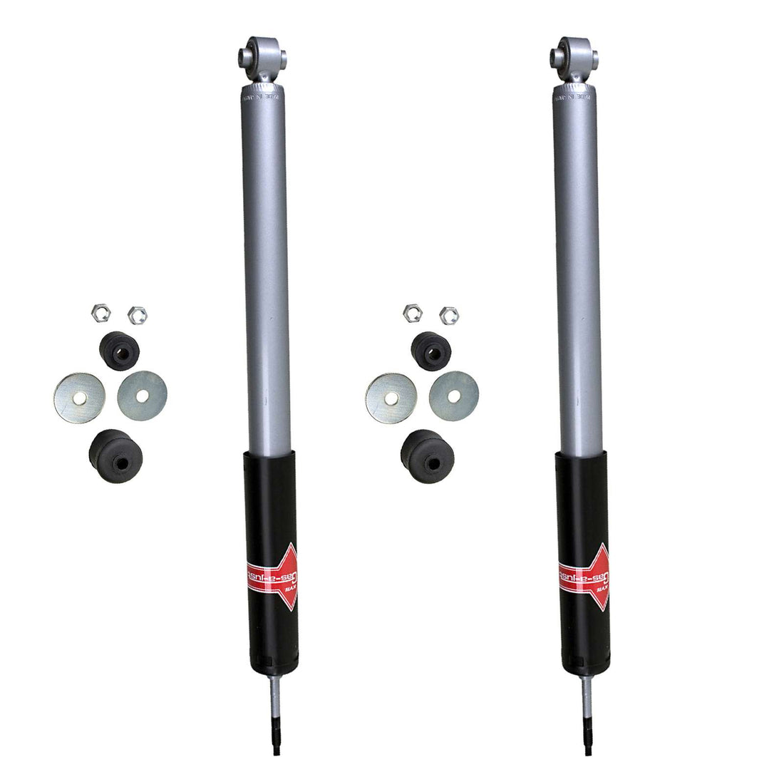 KYB Gas-A-Just Monotube Shocks Rear Pair - 2002-2005 Mercedes-Benz C230 RWD w/Sport Susp