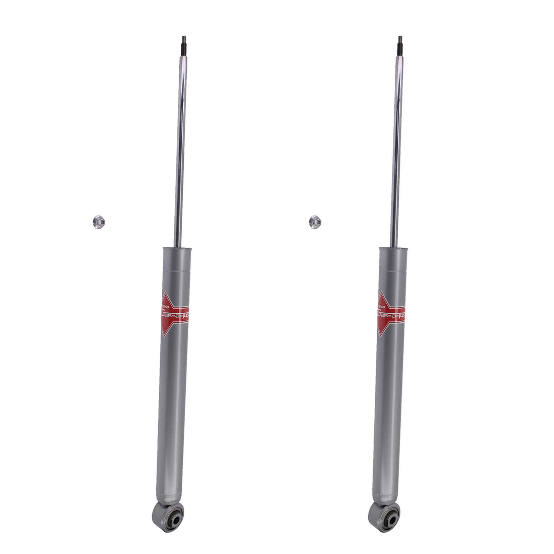 KYB Gas-A-Just Monotube Shocks Rear Pair - 2011-2014 Mazda 2 FWD