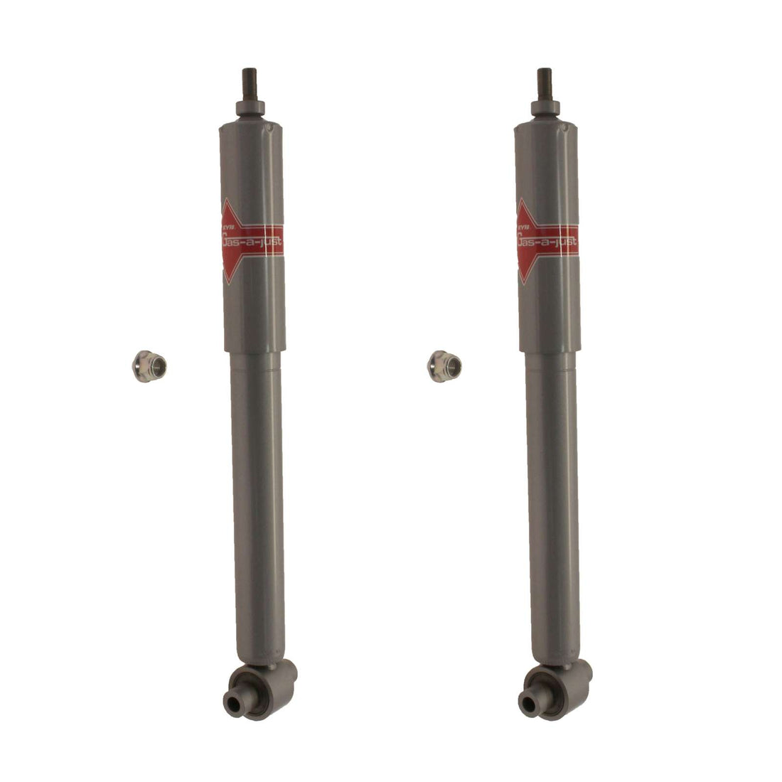 KYB Gas-A-Just Monotube Shocks Rear Pair - 2001-2009 Volvo S60 FWD