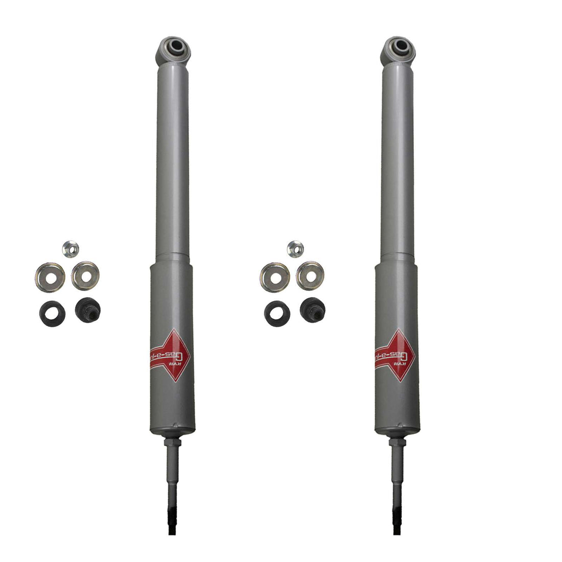 KYB Gas-A-Just Monotube Shocks Front Pair - 2005-2021 Ford F-350 Super Duty 4WD