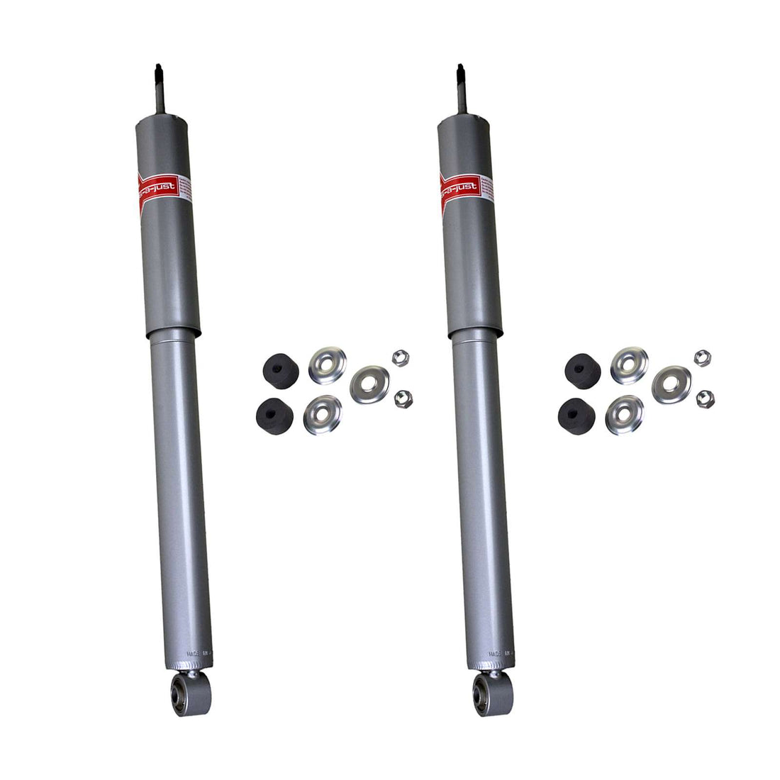 KYB Gas-A-Just Monotube Shocks Rear Pair - 2016-2023 Toyota Tacoma RWD
