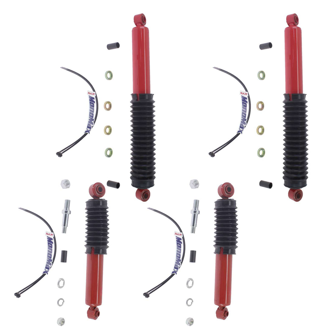 KYB Monomax Monotube Gas Shocks Set - 1967-1972 GMC C15/C1500 Pickup RWD