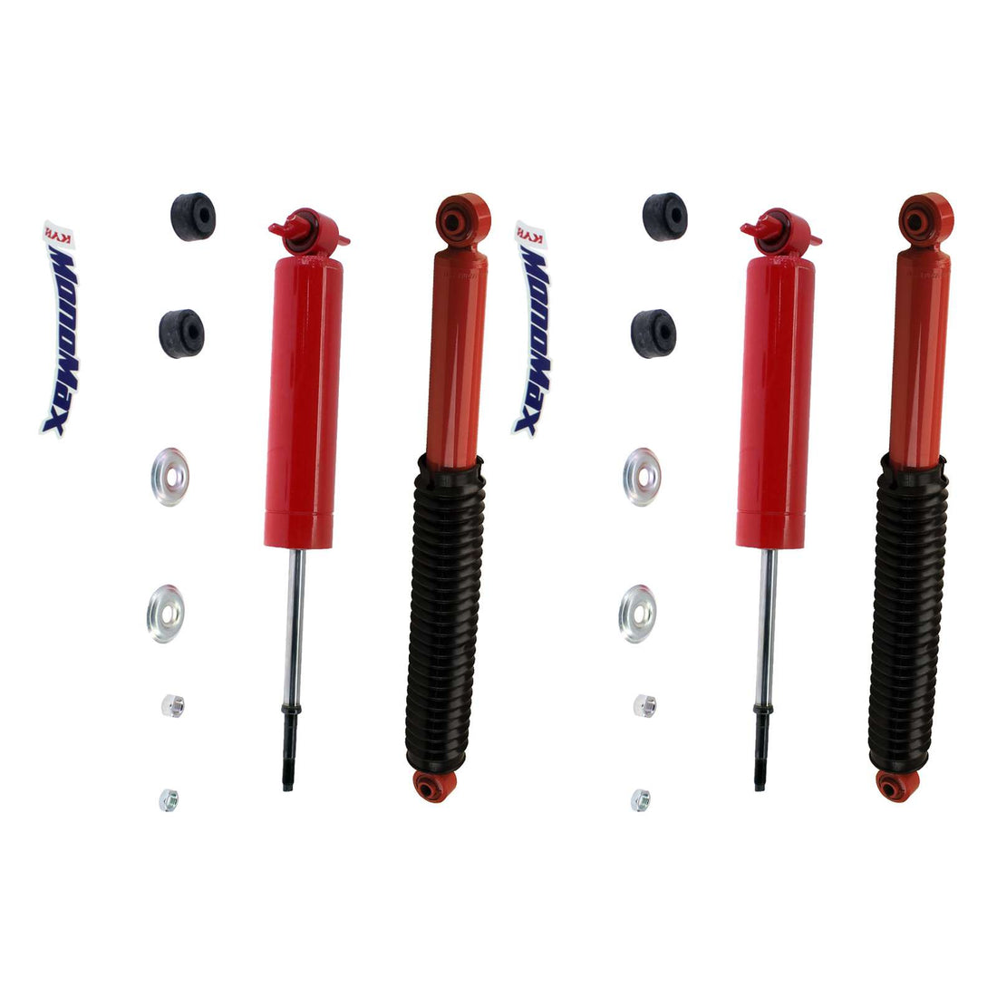 KYB Monomax Monotube Gas Shocks Set - 1985-1989 Chevrolet Astro RWD w/Standard Susp