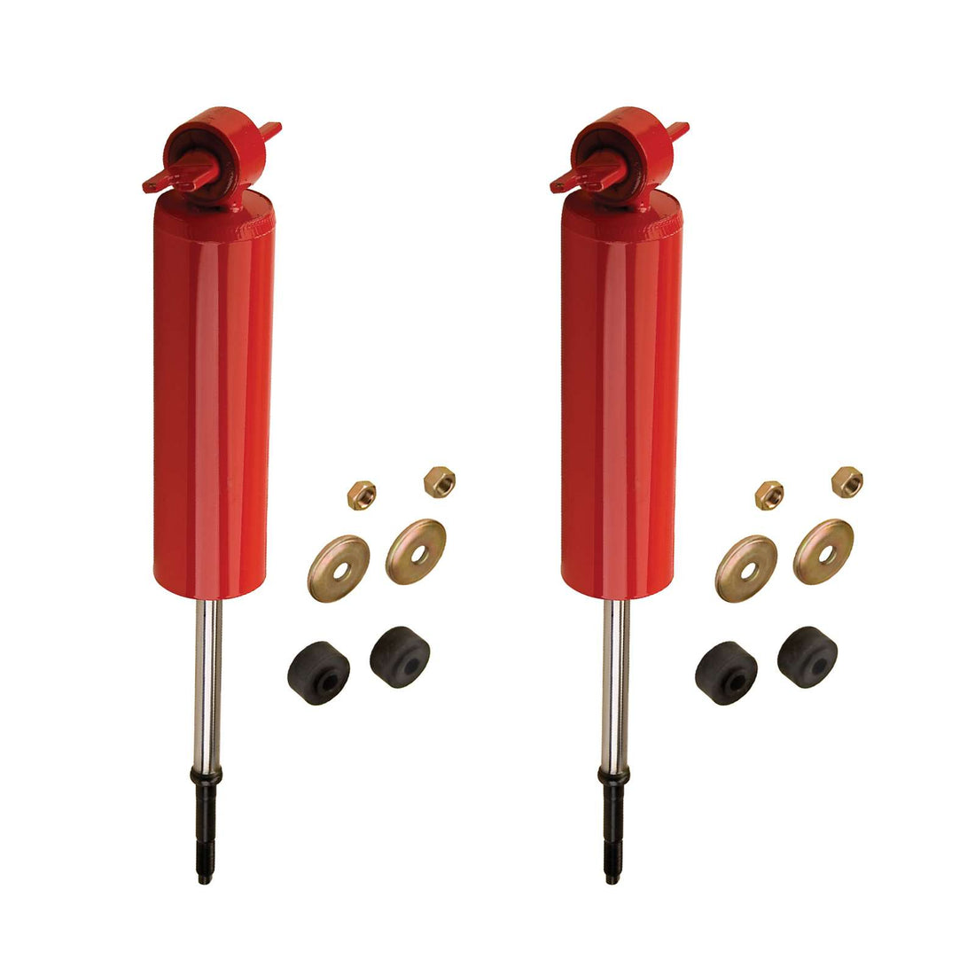 KYB Monomax Monotube Gas Shocks Front Pair - 1996-2002 Chevrolet Express 1500 RWD