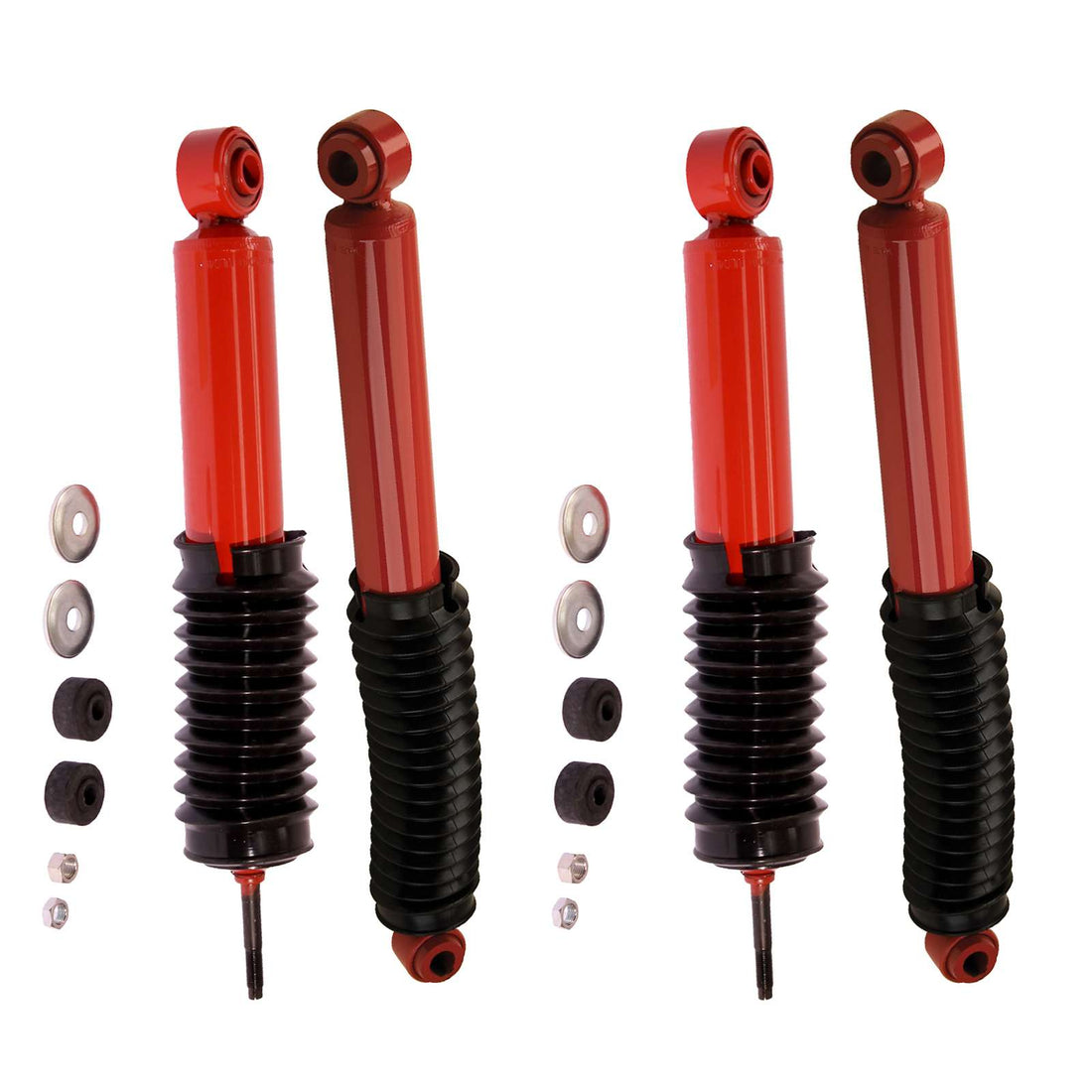 KYB Monomax Monotube Gas Shocks Set - 1986-1995 Toyota Pickup 4WD w/0-2" Lift