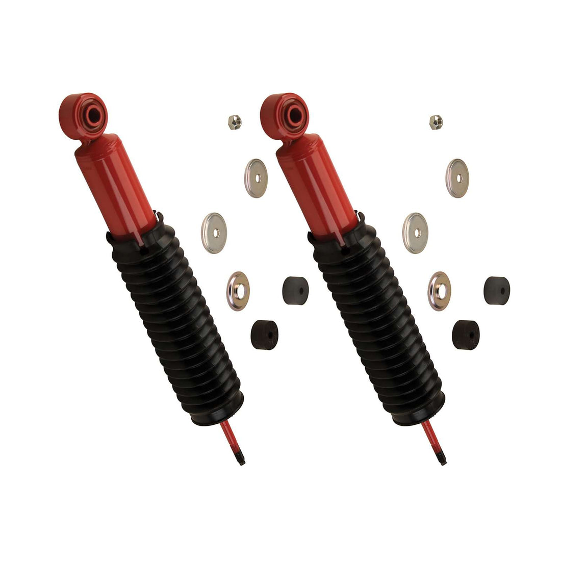 KYB Monomax Monotube Gas Shocks Front Pair - 2001-2006 Chevrolet Silverado 3500 HD 4WD w/Torsion