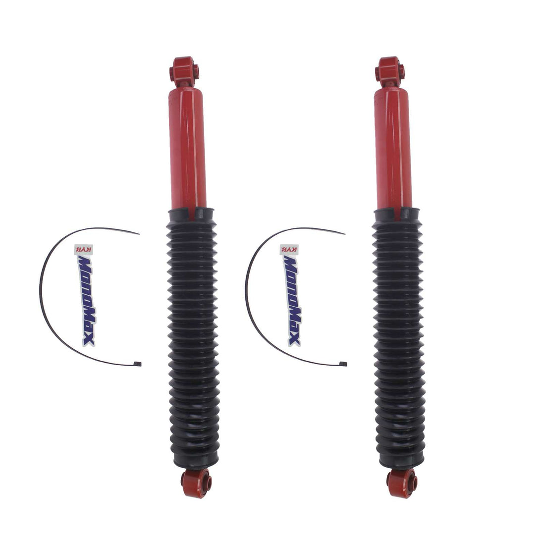 KYB Monomax Monotube Gas Shocks Rear Pair - 2007-2014 GMC Yukon XL 1500 4WD AWD RWD