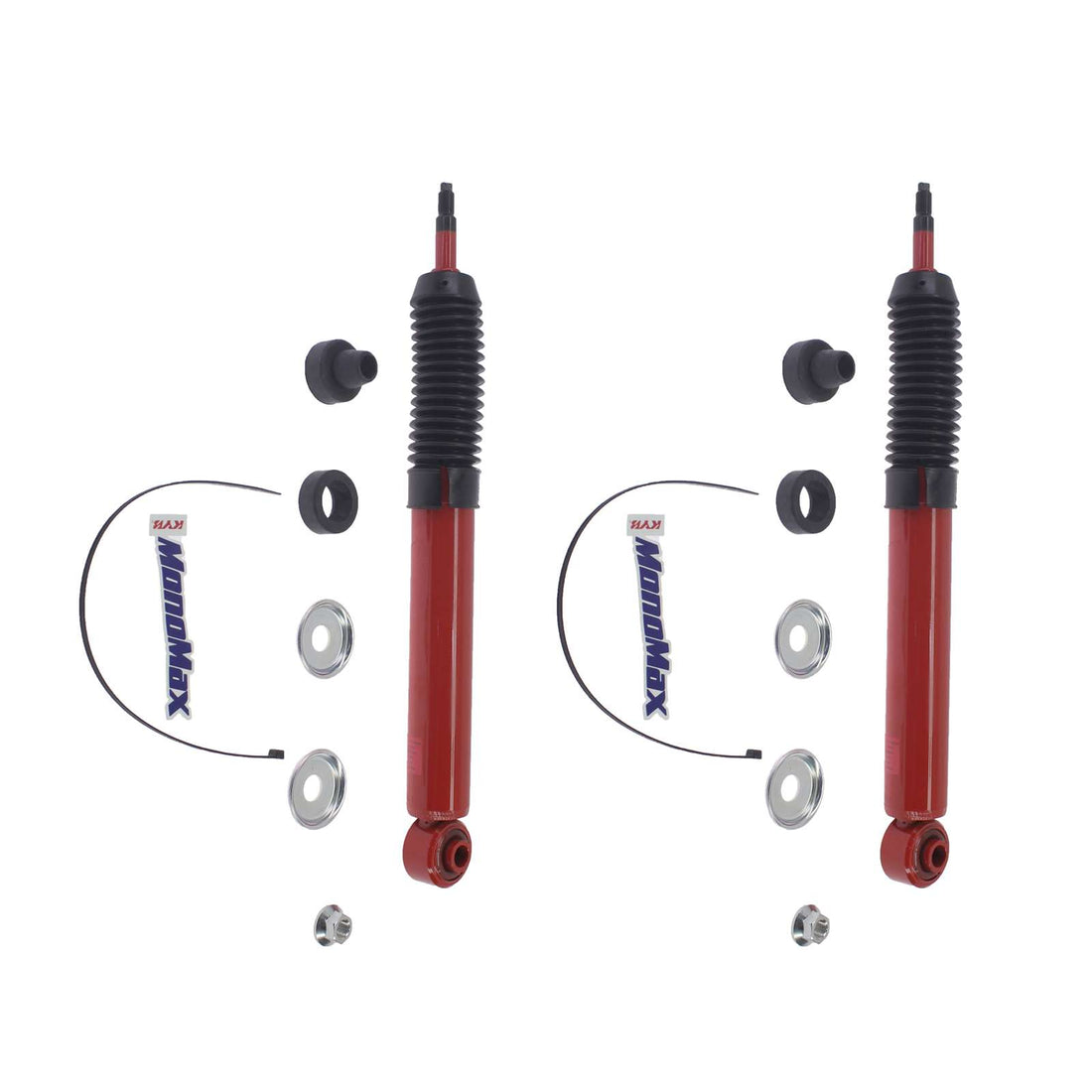 KYB Monomax Monotube Gas Shocks Front Pair - 2002-2005 Dodge Ram 1500 4WD