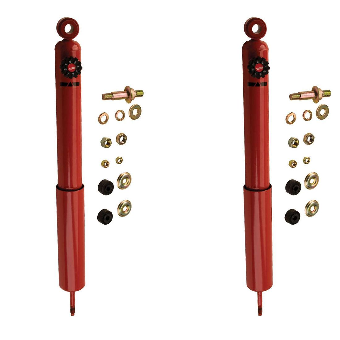 KYB AGX Adjustable Shocks Rear Pair - 1982-2002 Chevrolet Camaro RWD
