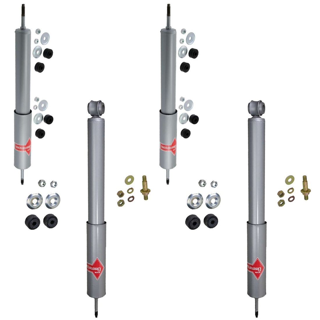 KYB Gas-A-Just Monotube Shocks Set - 1953-1962 Chevrolet Corvette