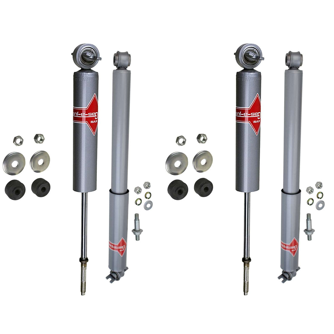 KYB Gas-A-Just Monotube Shocks Set - 1978-1987 Chevrolet El Camino RWD