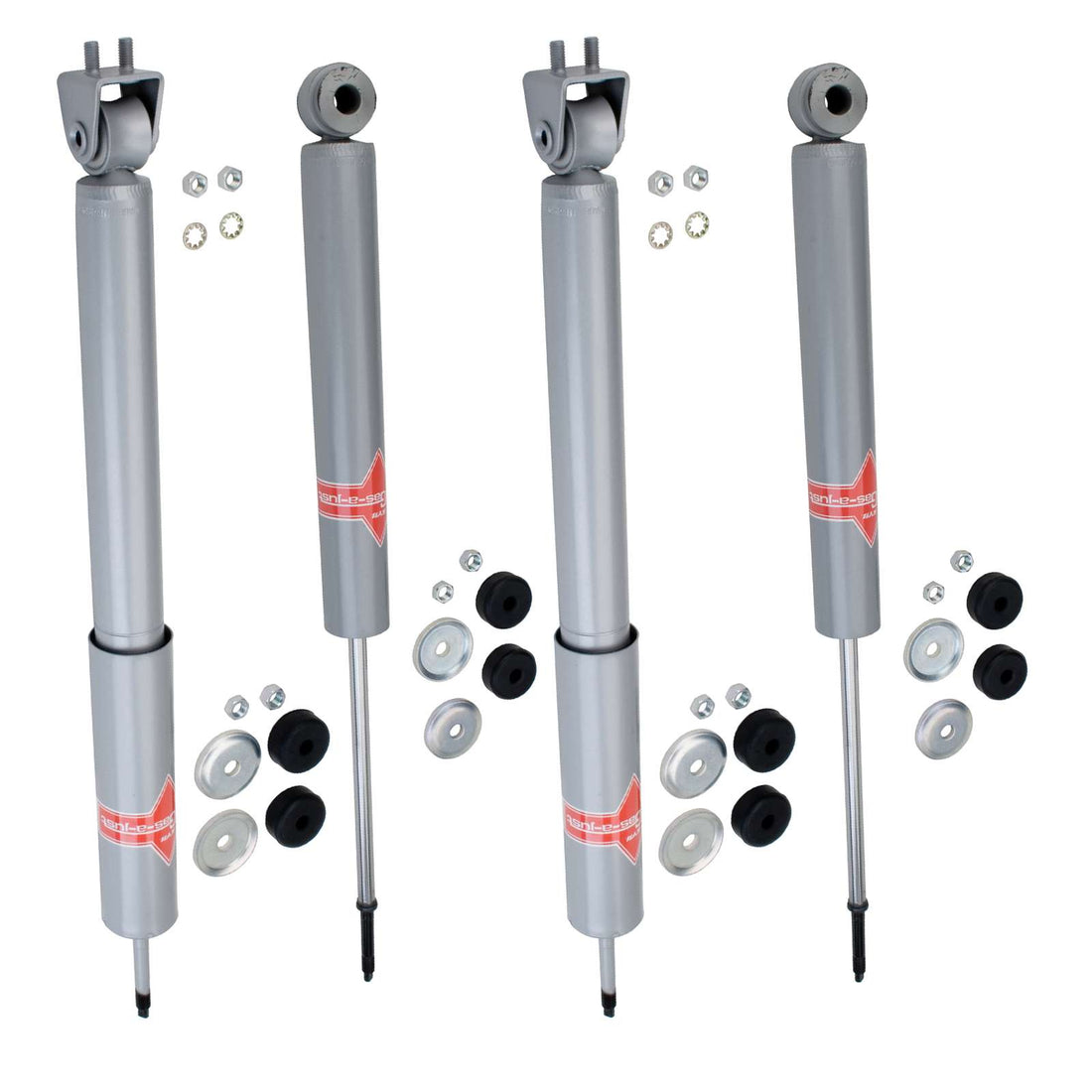 KYB Gas-A-Just Monotube Shocks Set - 1963-1966 Mercedes-Benz 230SL