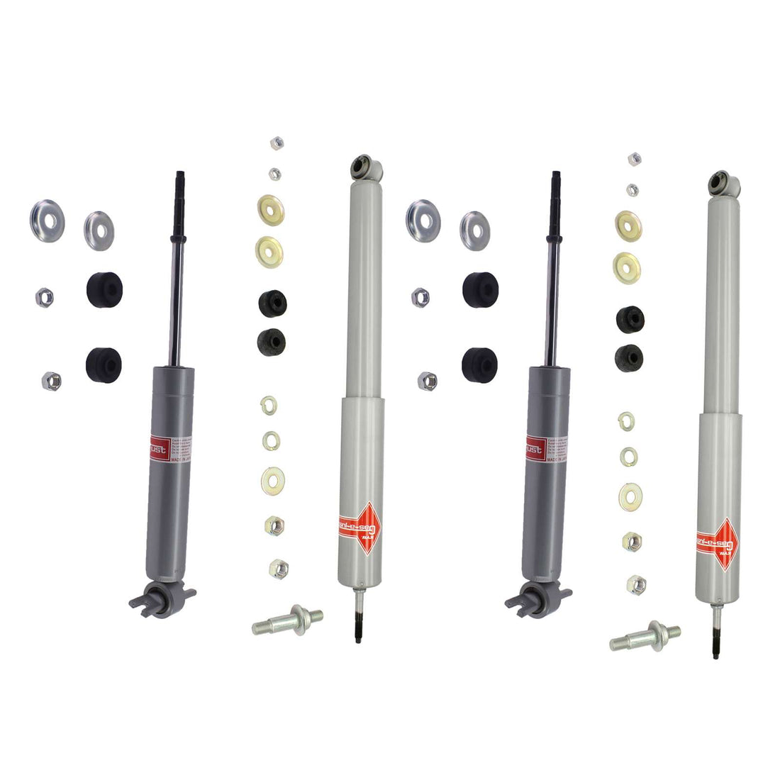 KYB Gas-A-Just Monotube Shocks Set - 1955-1957 Chevrolet Bel Air