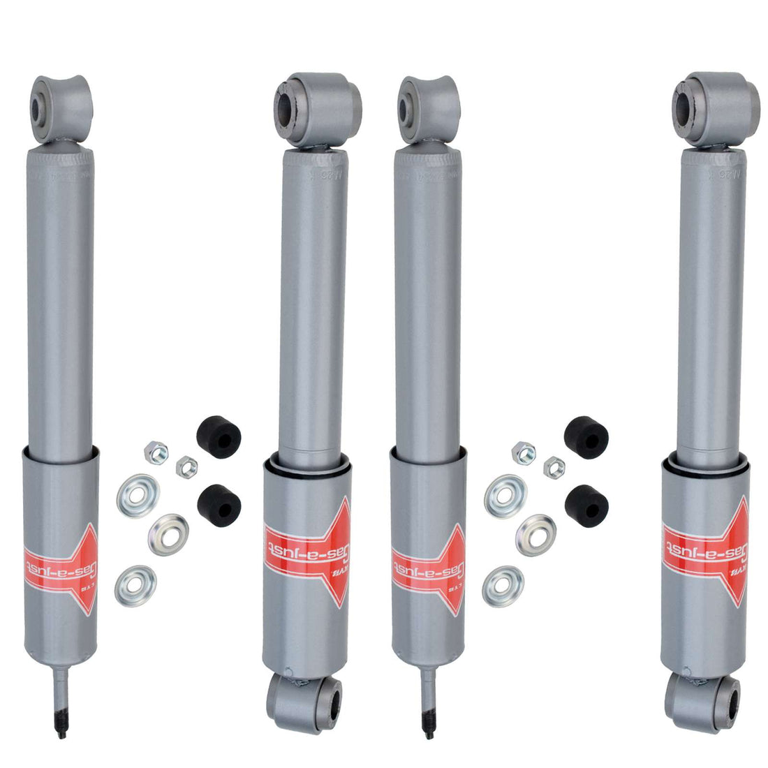 KYB Gas-A-Just Monotube Shocks Set - 1975-1979 Chevrolet LUV 4WD RWD