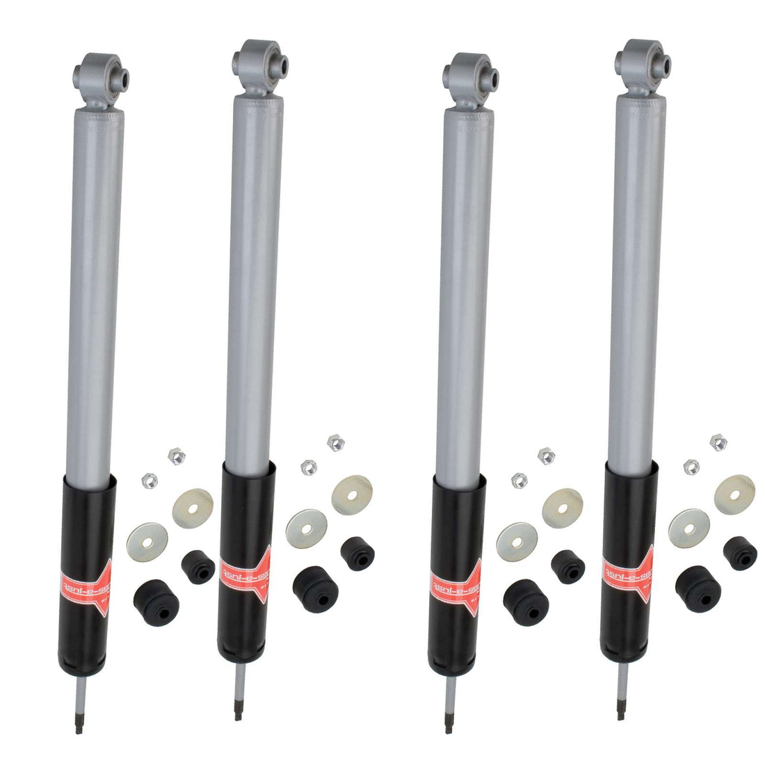 KYB Gas-A-Just Monotube Shocks Set - 1996-1999 Mercedes-Benz E300 RWD