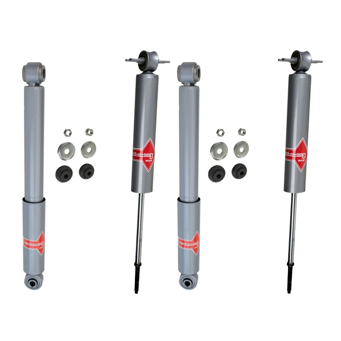 KYB Gas-A-Just Monotube Shocks Set - 1981-1993 Dodge D350 RWD