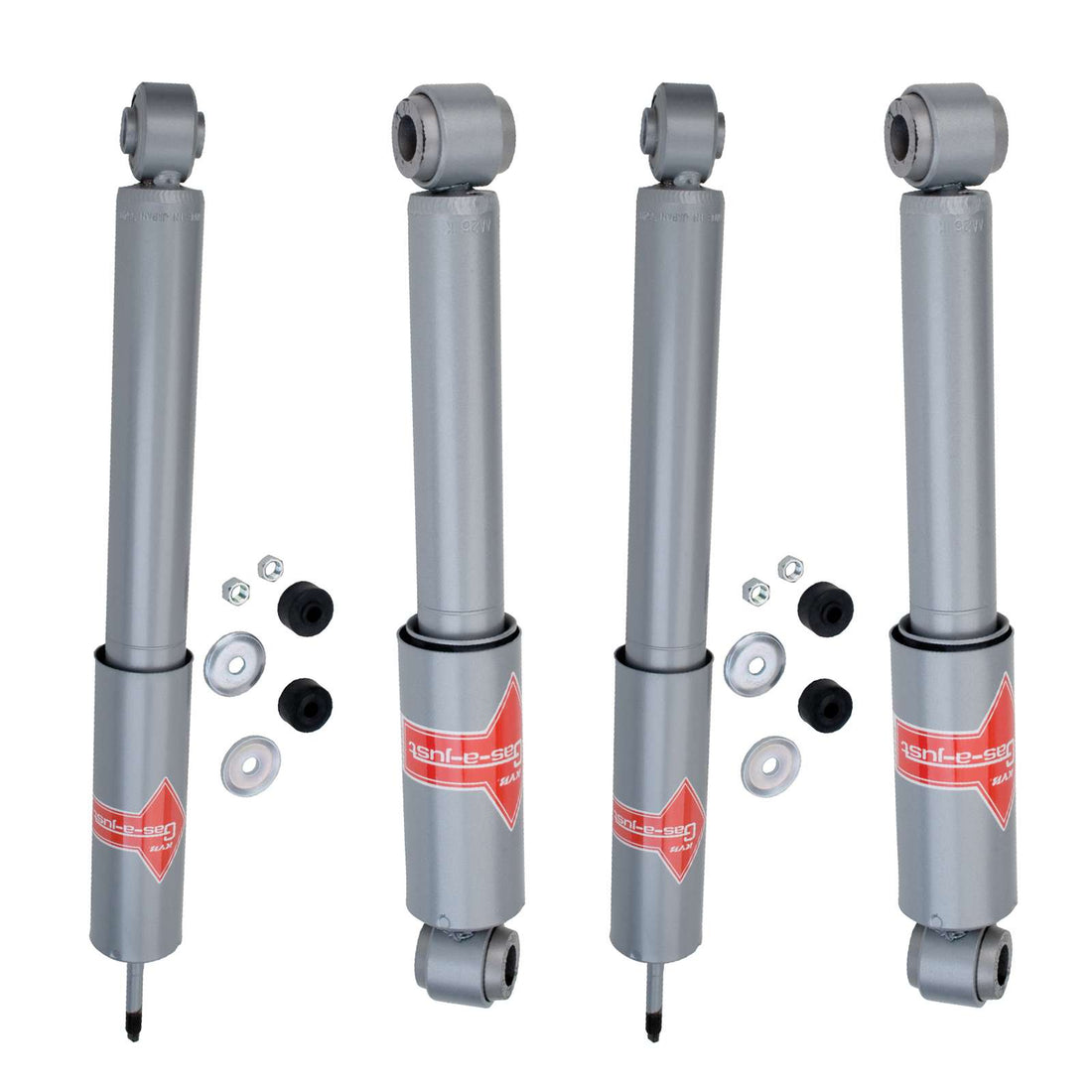 KYB Gas-A-Just Monotube Shocks Set - 1997-1999 Mitsubishi Montero Sport 4WD RWD