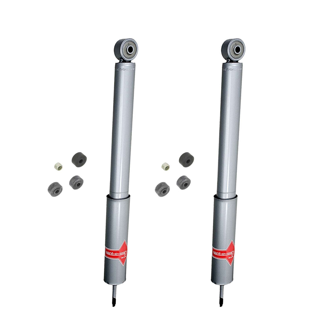 KYB Gas-A-Just Monotube Shocks Rear Pair - 2000-2006 Toyota Tundra RWD