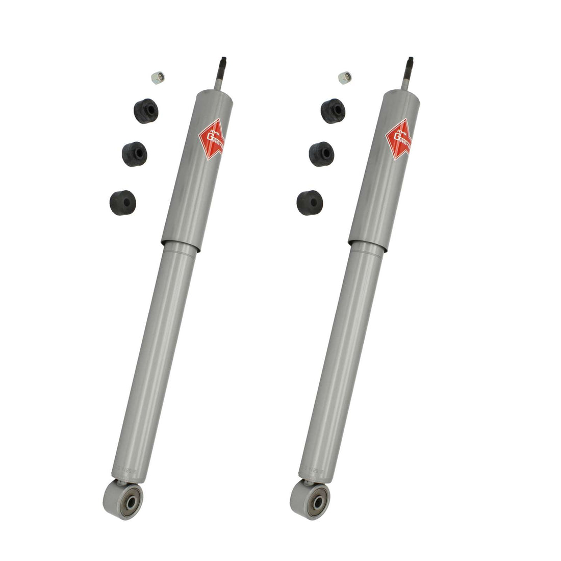 KYB Gas-A-Just Monotube Shocks Rear Pair - 2000-2006 Toyota Tundra 4WD