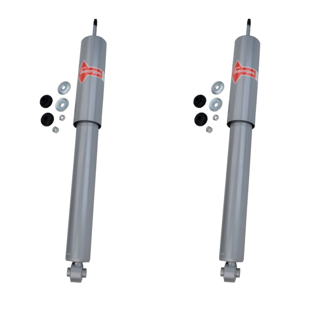 KYB Gas-A-Just Monotube Shocks Front Pair - 1998-2003 Dodge Durango 4WD