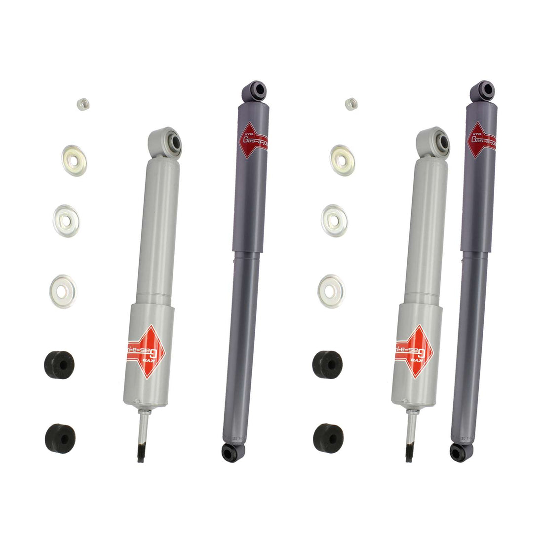 KYB Gas-A-Just Monotube Shocks Set - 1993-1998 Toyota T100 4WD