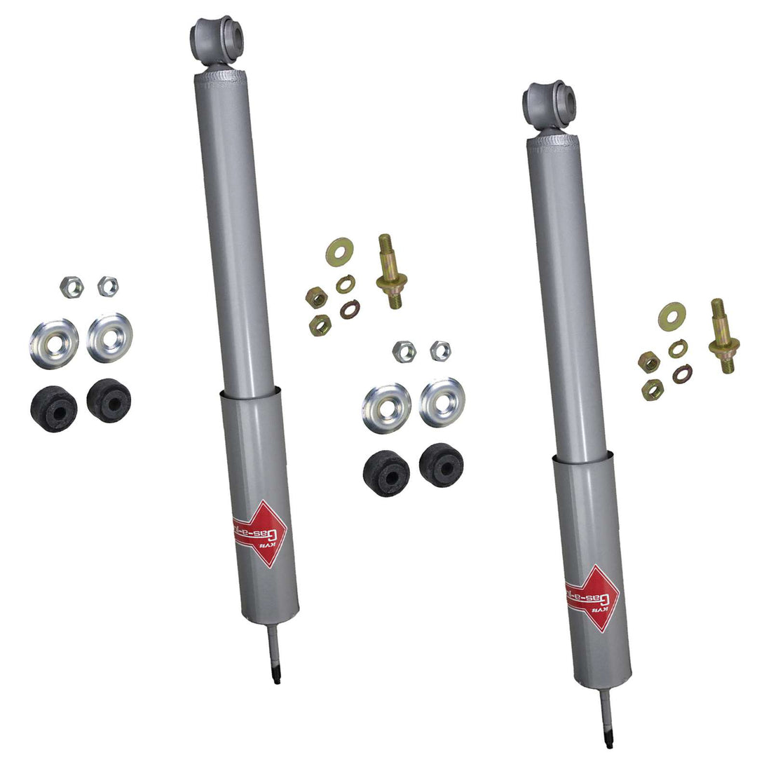 KYB Gas-A-Just Monotube Shocks Rear Pair - 1993-2002 Chevrolet Camaro RWD