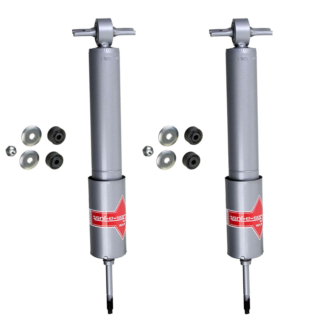 KYB Gas-A-Just Monotube Shocks Front Pair - 2003-2014 Chevrolet Express 1500 RWD