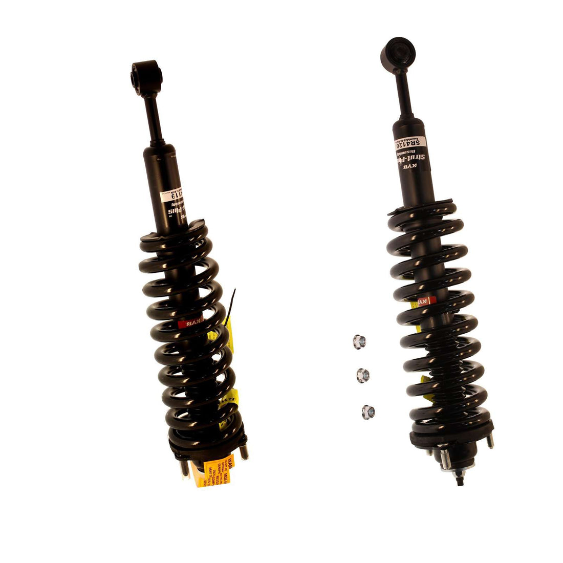 KYB Strut Plus Shocks & Spring Assembly Front Pair - 2003-2009 Toyota 4Runner RWD