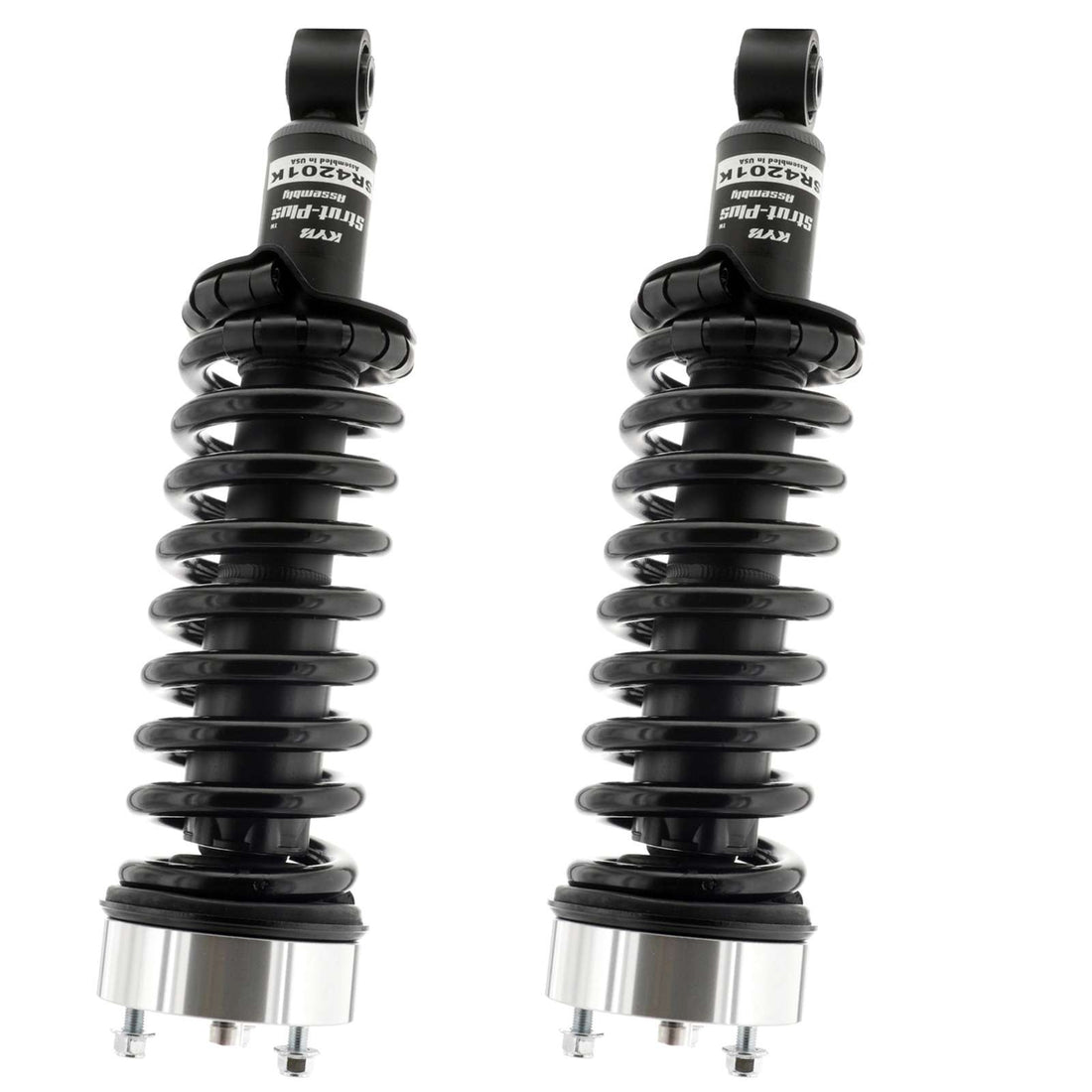 KYB Strut Plus Shocks & Spring Assembly Front Pair - 2005-2021 Nissan Frontier RWD