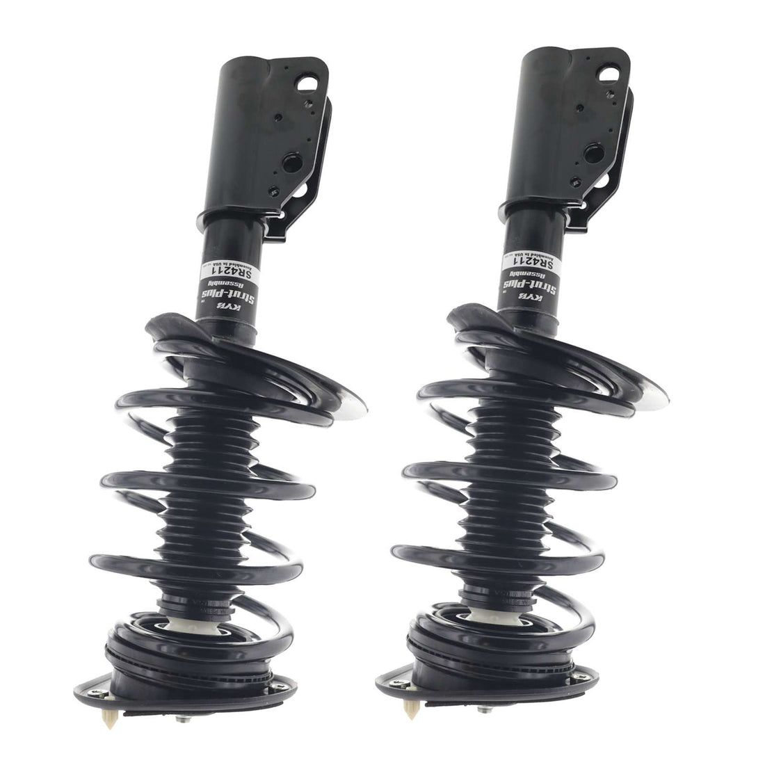 KYB Strut Plus Shocks & Spring Assembly Front Pair - 2006-2011 Buick Lucerne FWD