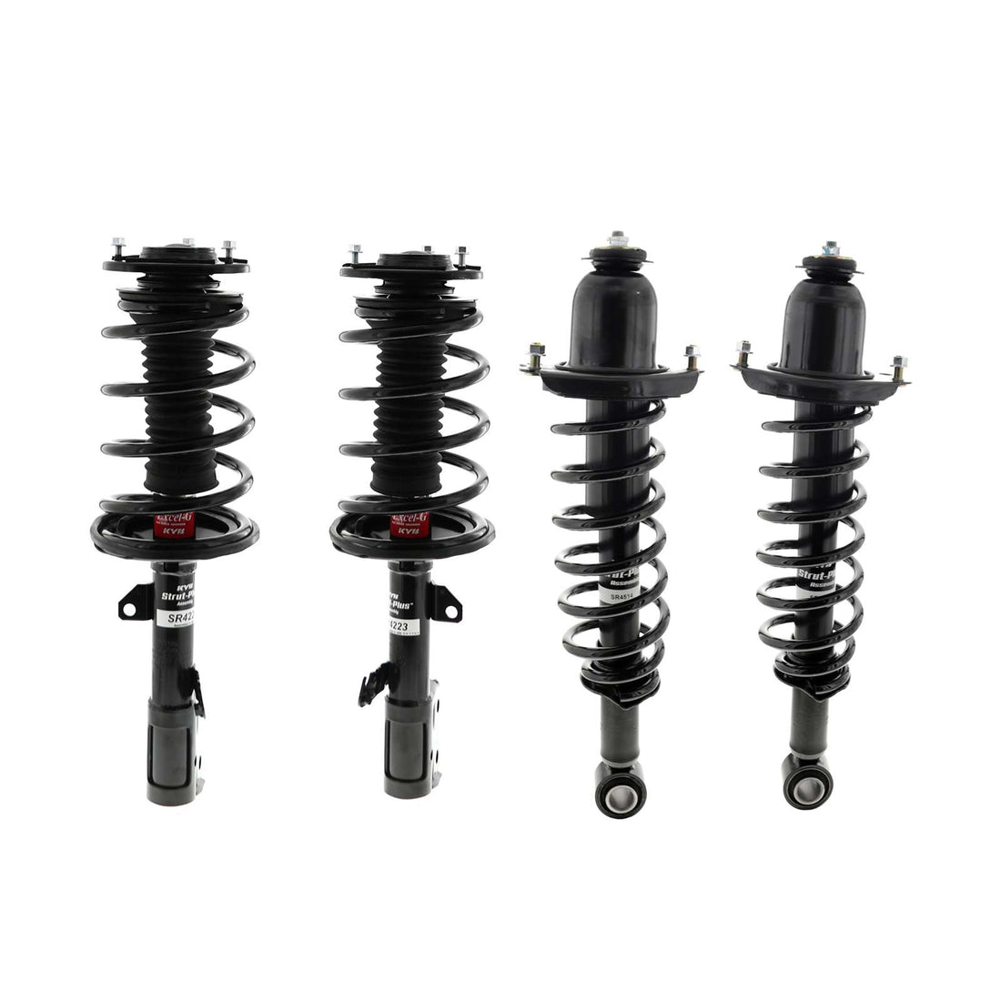 KYB Strut Plus Shocks & Spring Assembly Set - 2004-2009 Toyota Prius FWD