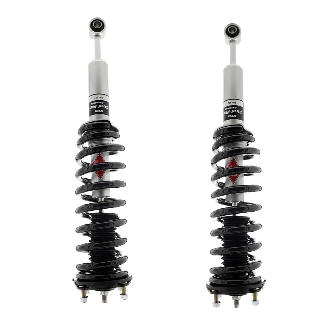 KYB Strut Plus Shocks & Spring Assembly Front Pair - 2007-2021 Toyota Tundra RWD w/TRD