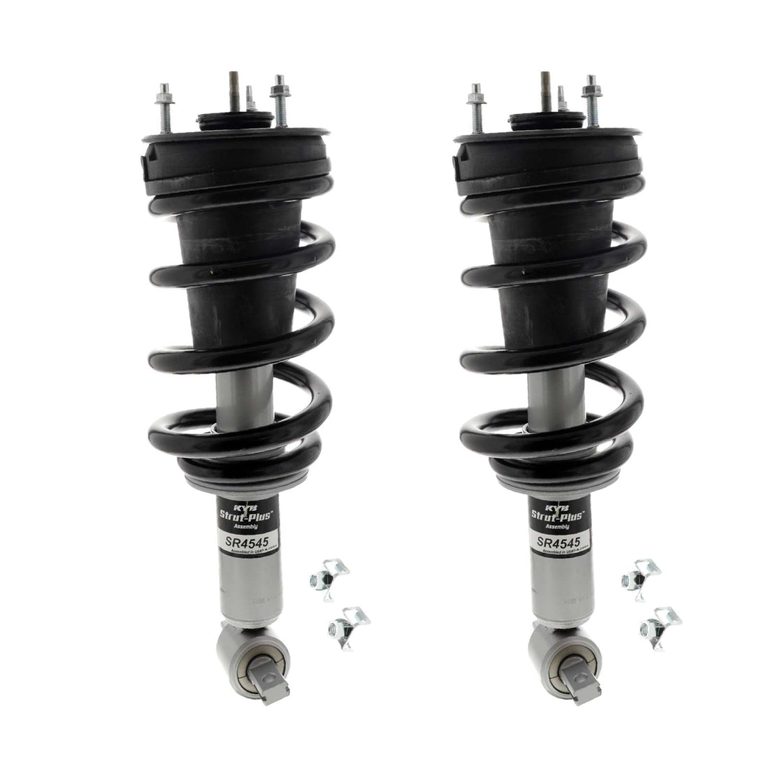 KYB Strut Plus Shocks & Spring Assembly Front Pair - 2015-2020 Chevrolet Tahoe 4WD
