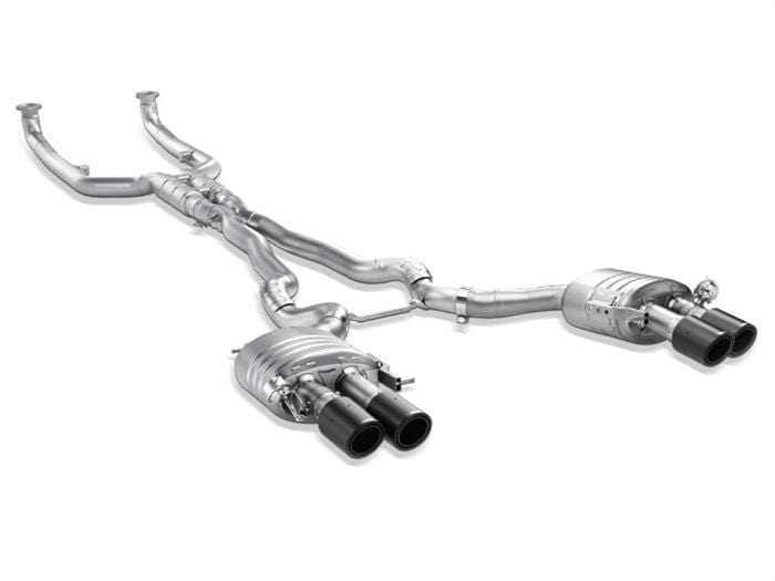 Akrapovic Evolution Line Titanium Exhaust - F06 BMW | M6 Gran Coupe (w/o Tips)