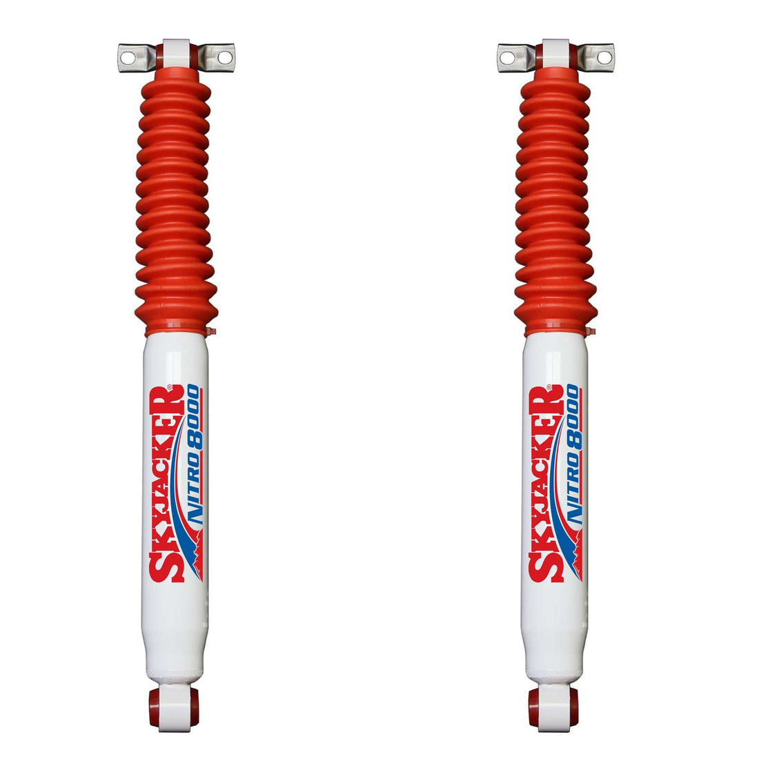 Skyjacker N8000 Nitrogen Gas Shocks Rear Pair - 2006-2010 Hummer H3T 4WD