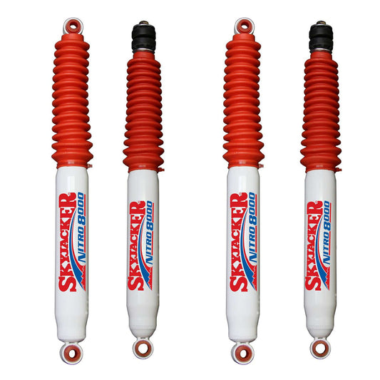 Skyjacker N8000 Nitrogen Gas Shocks Set w/5-6" lift - 2000-2006 Chevrolet Tahoe 4WD 2500