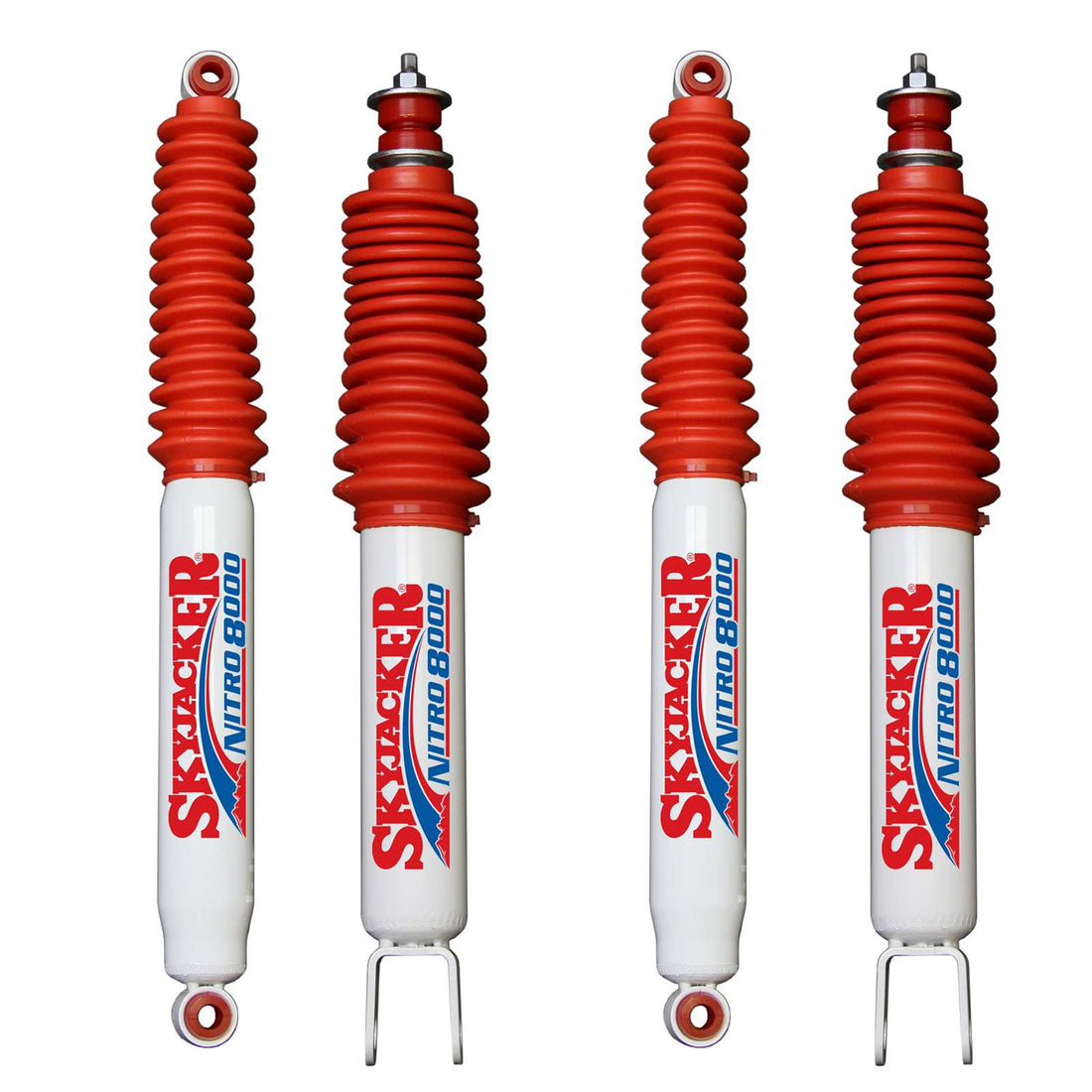Skyjacker N8000 Nitrogen Gas Shocks Set w/5-6" lift - 2000-2006 Chevrolet Tahoe 4WD 1500