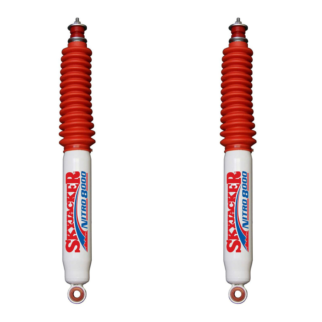 Skyjacker N8000 Nitrogen Gas Shocks Front Pair w/3-5" lift - 2004-2012 Chevrolet Colorado 4WD RWD