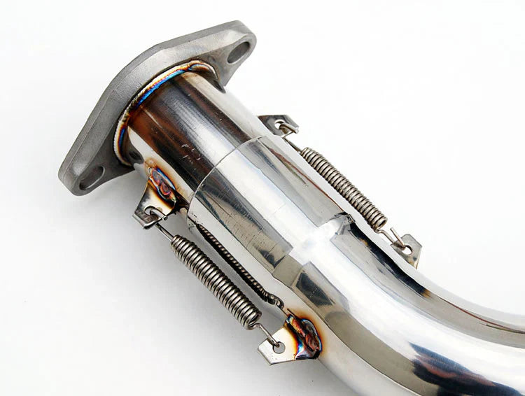 Invidia 03-06 Infiniti G35 Coupe Gemini Rolled Stainless Steel Tip Cat-back Exhaust